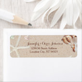 Seashells & Starfish auf der Hochzeitsadresse am S (Insitu)