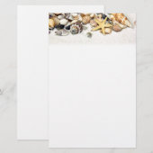 Seashells Stationery Briefpapier (Vorne/Hinten)