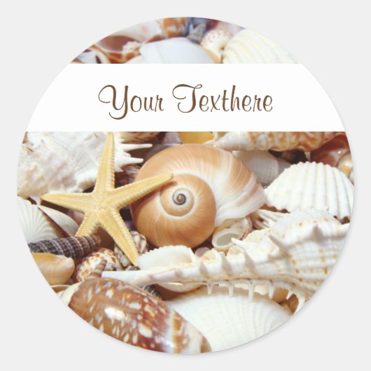Seashells Stickers (Vorderseite)