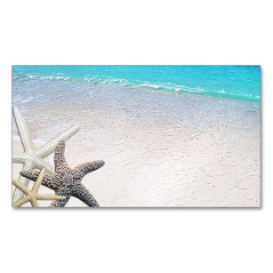 Seashells-Strand-Haus-MietWellness-Center-Butike Magnetische Visitenkarte