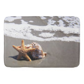 Seashells, Strand, Ozean, Bad, Zuhause-Wolldecke Badematte (Vorderseite)