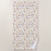 Seashells Strandtuch (Vorderseite)