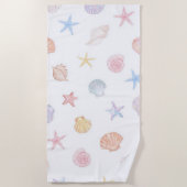 SeaShells Strandtuch (Vorderseite)