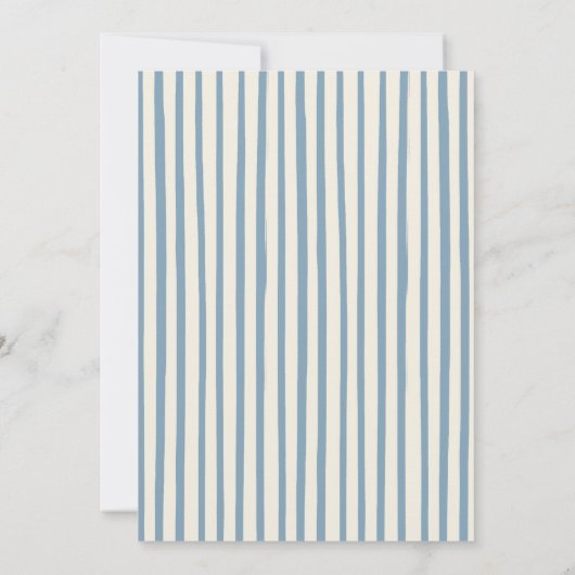 Seashells The Summer I Turned Twenty Birthday Einladung (Rückseite)