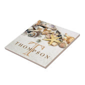 Seashells Tile Personalisiert Fliese (Seite)
