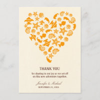 Seashells u. Starfish-Herz-Sommer-Strand-Hochzeit