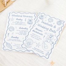 Seashells und Hochzeitsglocken-Junggeselinnen-Absc