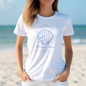 Seashells und Hochzeitsglocken-Junggeselinnen-Absc T-Shirt
