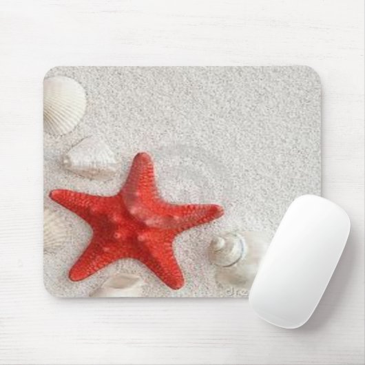Seashells und Starfish Mousepad (Mit Mouse)
