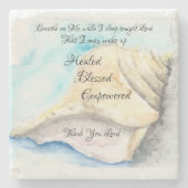 Seashells Untersetzer (Vorderseite)