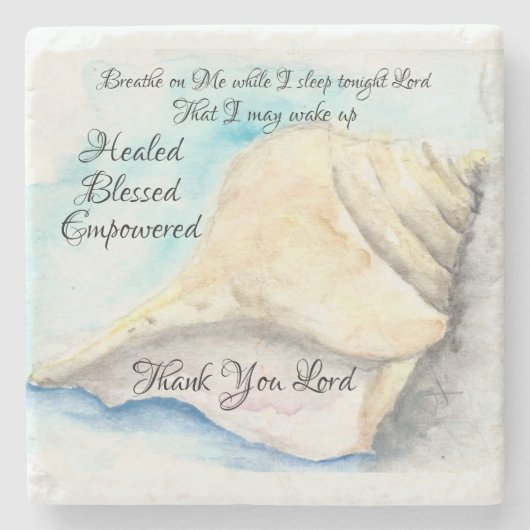 Seashells Untersetzer (Vorderseite)