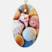 Seashells-Verzierung Keramikornament (Links)