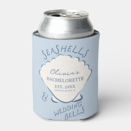 Seashells & Wedding Bells Bachelorette Dosenkühler