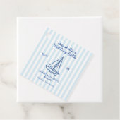 Seashells & Wedding Bells Bachelorette Geschenkanhänger (Beispiel)