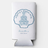 Seashells & Wedding Bells Bachelorette Party Selters Dosenkühler (Rückseite)