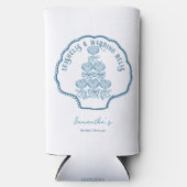 Seashells & Wedding Bells Bachelorette Party Selters Dosenkühler (Vorderseite)