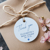 Seashells & Wedding Bells BRAUTPARTY Geschenkanhänger