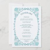 Seashells Wedding Bells Whimsical Bachelorette  Einladung (Rückseite)