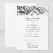 Seashells Wedding Einladungen (Vorne/Hinten)