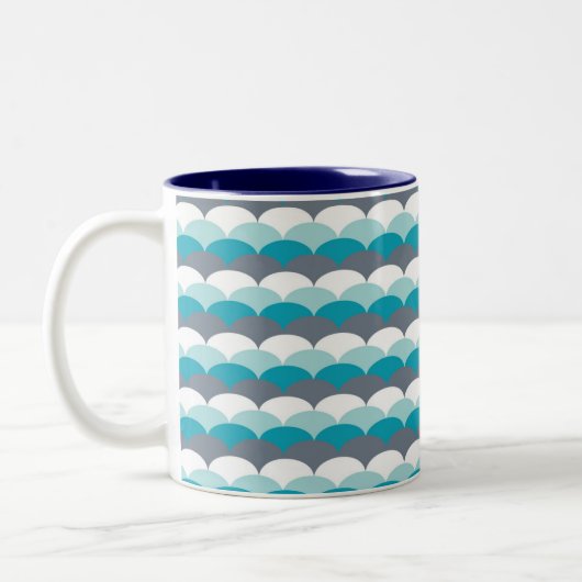 Seashells Zweifarbige Tasse (Links)