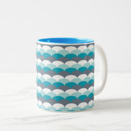Seashells Zweifarbige Tasse