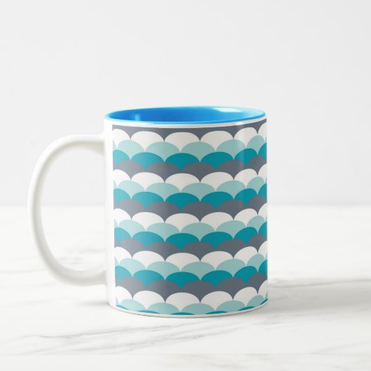 Seashells Zweifarbige Tasse (Links)