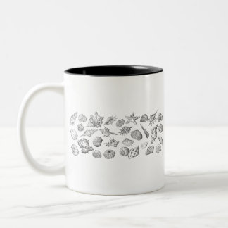 Seashells Zweifarbige Tasse