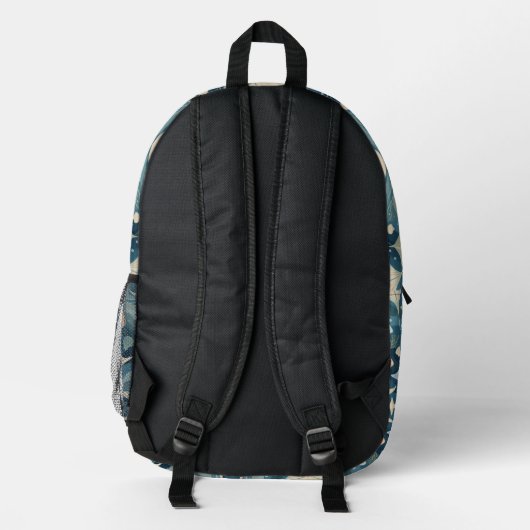 Seashels Bedruckter Rucksack (Rückseite)