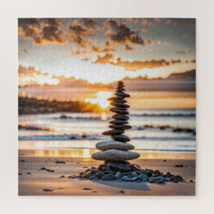Seashore Beach Cairn Puzzle