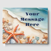 Seashore Bliss Beach Party Gästebuch (Vorderseite)