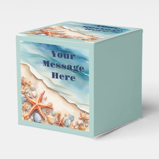 Seashore Bliss Beach Party Geschenkschachtel (Vorderseite)
