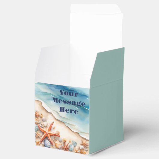 Seashore Bliss Beach Party Geschenkschachtel (Geöffnet)