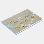 Seashore Heart Gästebuch (Ecke)