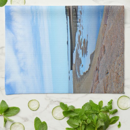 Seashore Küchentuch (Gefaltet)