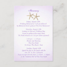 Seashore Lila Hydrangea Hochzeitsreise