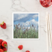 Seashore Marsh Grass Paper Napkin Serviette (Beispiel)