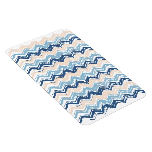 Seashore Scribble ZigZag Magnet (Rechte Seite)