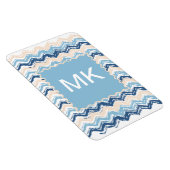 Seashore Scribble ZigZag Magnet (Rechte Seite)