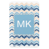 Seashore Scribble ZigZag Magnet (Vertikal)