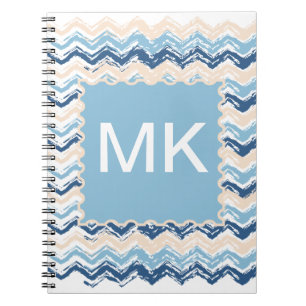 Seashore Scribble ZigZag Notizblock