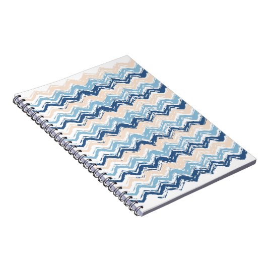 Seashore Scribble ZigZag Notizblock (Rechte Seite)