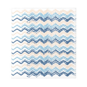 Seashore Scribble ZigZag Notizblock