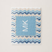 Seashore Scribble ZigZag Puzzle (Vertikal)