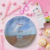 Seashore Theme Wedding Pappteller (Party)