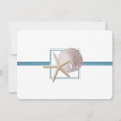 Seashore Treasure Vielen Dank Dankeskarte (Rückseite)