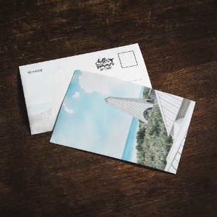 Seaside 30A Florida Watercolor Postcard Einladung