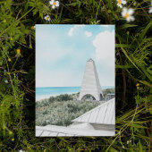 Seaside 30A Florida Watercolor Postcard Einladung