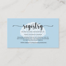 Seaside Beach Blue Seashell Registry Website Enclo