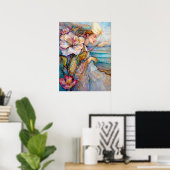 Seaside Beauty Poster (Heimbüro)