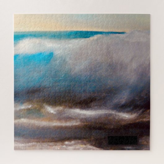 Seaside Big Waves Dreaming Puzzle (Vertikal)